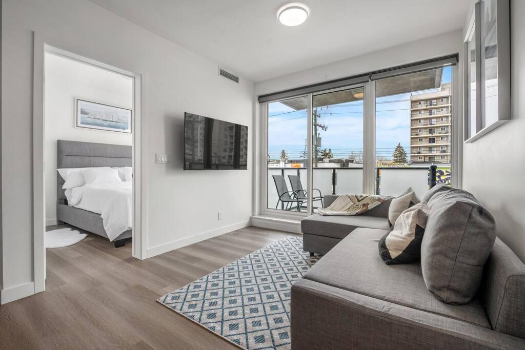 Ferienwohnung Chic 1Br Kensington Unit W/Parking YYC Exterior foto