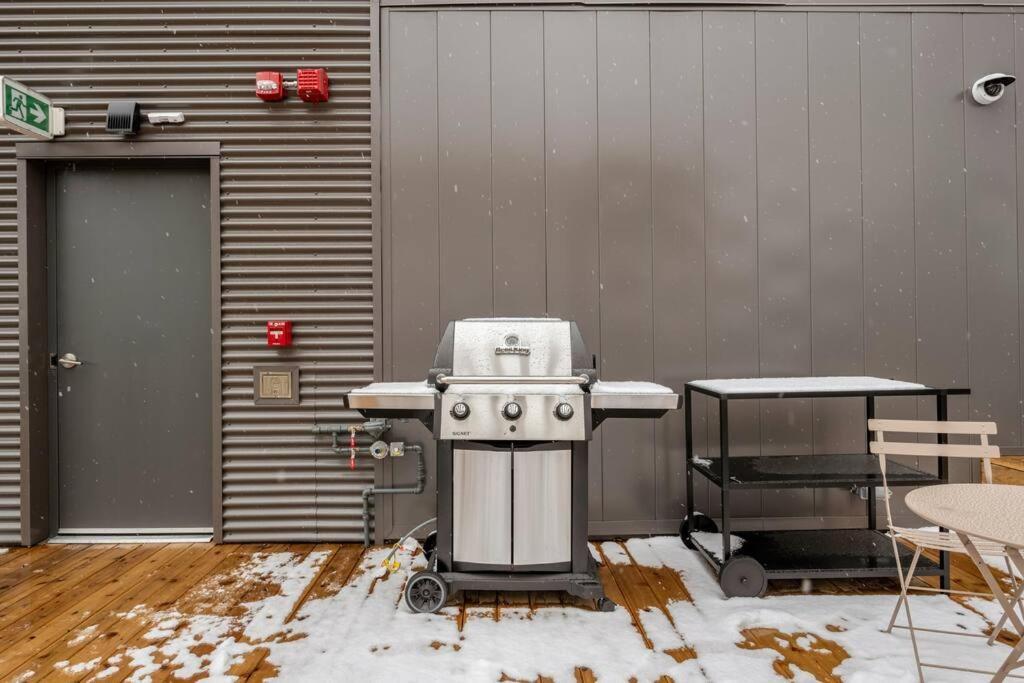 Ferienwohnung Chic 1Br Kensington Unit W/Parking YYC Exterior foto