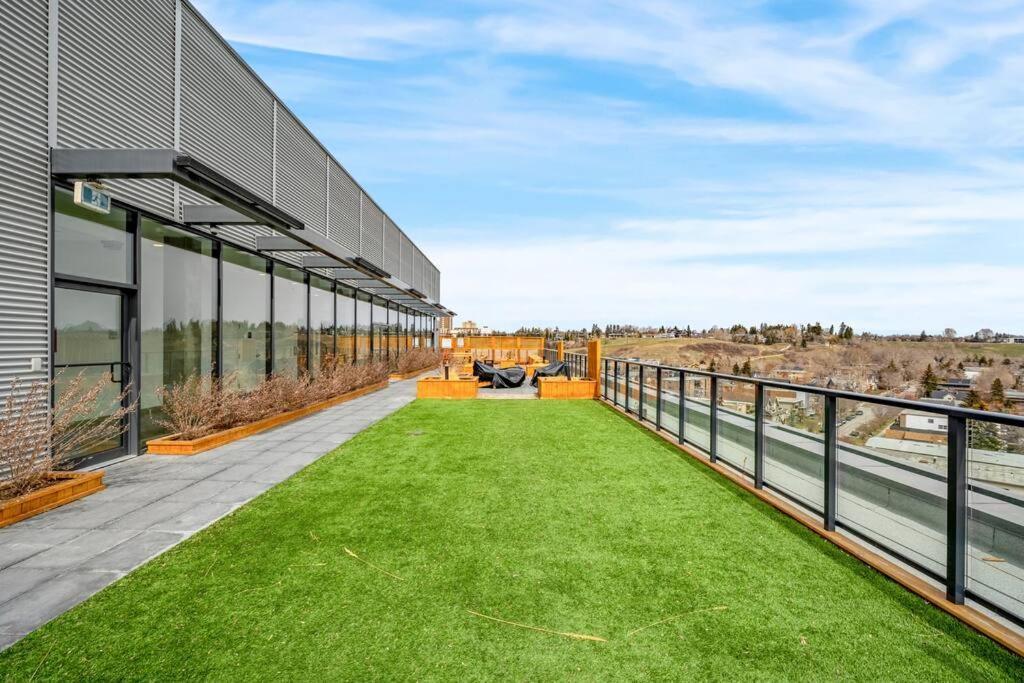 Ferienwohnung Chic 1Br Kensington Unit W/Parking YYC Exterior foto