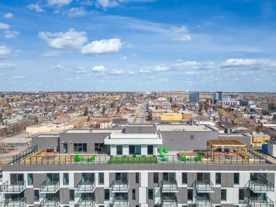 Ferienwohnung Chic 1Br Kensington Unit W/Parking YYC Exterior foto
